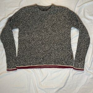 Roots crew neck Cabin shaker sweater XS